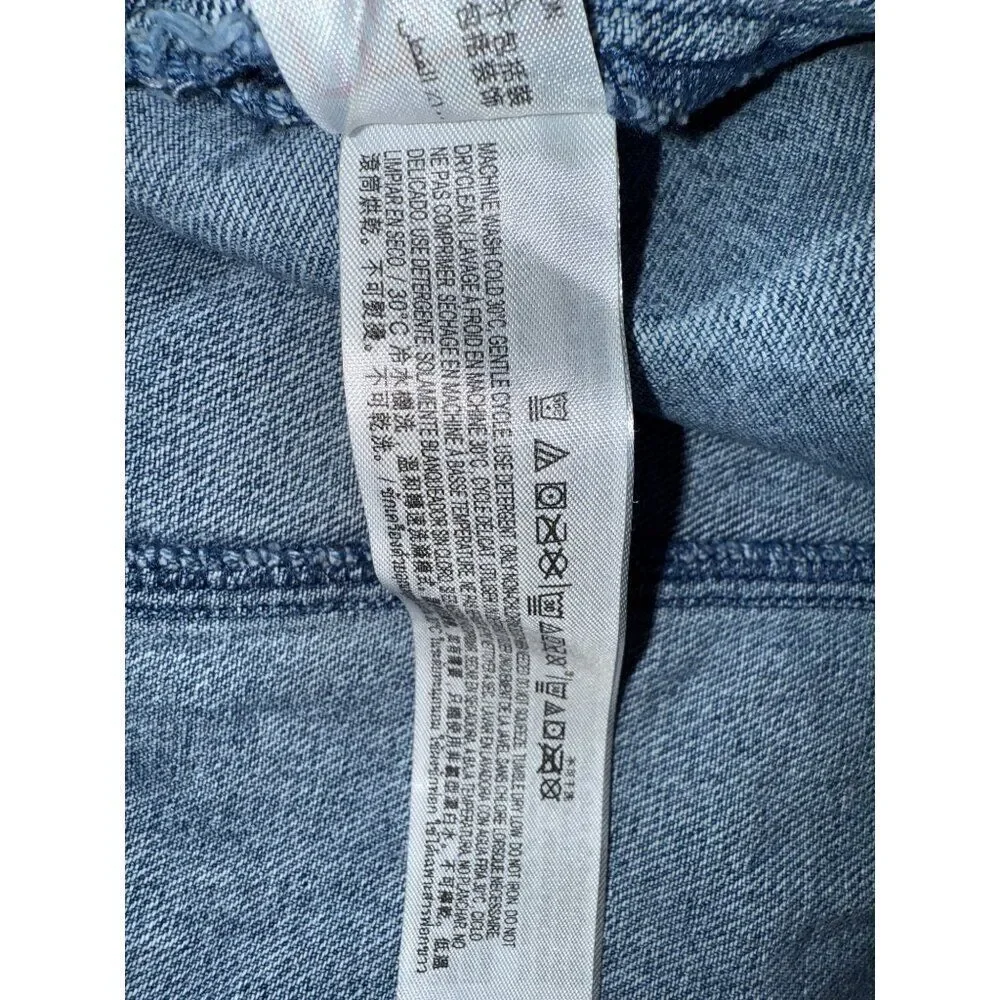 Marvel America Chavez Denim Jean Jacket Size‎ Large